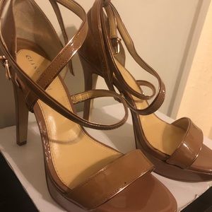 Rose Gold Platform Heels